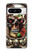 S0753 Skull Wing Rose Punk Case For Google Pixel 8 pro