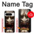 S2112 Hannya Demon Mask Case For Google Pixel 8 pro