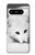 S2569 White Arctic Fox Case For Google Pixel 8 pro