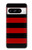 S2638 Black and Red Striped Case For Google Pixel 8 pro
