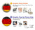 S2935 Germany Flag Map Case For Google Pixel 8 pro