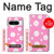 S3500 Pink Floral Pattern Case For Google Pixel 8 pro