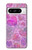 S3710 Pink Love Heart Case For Google Pixel 8 pro