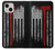 S3958 Firefighter Axe Flag Case For iPhone 13