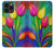 S3926 Colorful Tulip Oil Painting Case For iPhone 13 Pro Max
