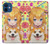 S3918 Baby Corgi Dog Corgi Girl Candy Case For iPhone 12 mini