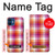 S3941 LGBT Lesbian Pride Flag Plaid Case For iPhone 12 mini