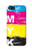 S3930 Cyan Magenta Yellow Key Case For iPhone 5 5S SE