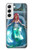 S3911 Cute Little Mermaid Aqua Spa Case For Samsung Galaxy S22