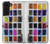 S3956 Watercolor Palette Box Graphic Case For Samsung Galaxy S22