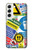 S3960 Safety Signs Sticker Collage Case For Samsung Galaxy S22
