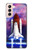 S3913 Colorful Nebula Space Shuttle Case For Samsung Galaxy S21 5G