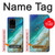 S3920 Abstract Ocean Blue Color Mixed Emerald Case For Samsung Galaxy S20 Ultra