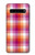 S3941 LGBT Lesbian Pride Flag Plaid Case For Samsung Galaxy S10 5G