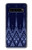 S3950 Textile Thai Blue Pattern Case For Samsung Galaxy S10 5G