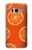 S3946 Seamless Orange Pattern Case For Samsung Galaxy S8 Plus