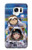 S3915 Raccoon Girl Baby Sloth Astronaut Suit Case For Samsung Galaxy S7