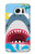 S3947 Shark Helicopter Cartoon Case For Samsung Galaxy S7