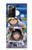 S3915 Raccoon Girl Baby Sloth Astronaut Suit Case For Samsung Galaxy Note 20 Ultra, Ultra 5G