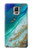 S3920 Abstract Ocean Blue Color Mixed Emerald Case For Samsung Galaxy Note 4