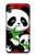 S3929 Cute Panda Eating Bamboo Case For Samsung Galaxy A10