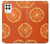 S3946 Seamless Orange Pattern Case For Samsung Galaxy A22 4G