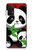 S3929 Cute Panda Eating Bamboo Case For Samsung Galaxy A32 4G