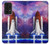 S3913 Colorful Nebula Space Shuttle Case For Samsung Galaxy A33 5G