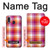 S3941 LGBT Lesbian Pride Flag Plaid Case For Samsung Galaxy A40