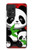 S3929 Cute Panda Eating Bamboo Case For Samsung Galaxy A52s 5G