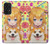 S3918 Baby Corgi Dog Corgi Girl Candy Case For Samsung Galaxy A53 5G
