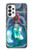 S3912 Cute Little Mermaid Aqua Spa Case For Samsung Galaxy A73 5G