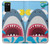 S3947 Shark Helicopter Cartoon Case For Samsung Galaxy A02s, Galaxy M02s  (NOT FIT with Galaxy A02s Verizon SM-A025V)