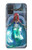 S3912 Cute Little Mermaid Aqua Spa Case For Samsung Galaxy A71