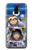 S3915 Raccoon Girl Baby Sloth Astronaut Suit Case For Samsung Galaxy J6 (2018)