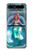 S3911 Cute Little Mermaid Aqua Spa Case For Samsung Galaxy Z Flip 5G
