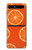 S3946 Seamless Orange Pattern Case For Samsung Galaxy Z Flip 5G
