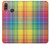 S3942 LGBTQ Rainbow Plaid Tartan Case For Huawei P20 Lite