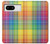 S3942 LGBTQ Rainbow Plaid Tartan Case For Google Pixel 8