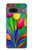 S3926 Colorful Tulip Oil Painting Case For Google Pixel 7