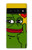 S3945 Pepe Love Middle Finger Case For Google Pixel 6 Pro