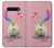 S3923 Cat Bottom Rainbow Tail Case For LG V60 ThinQ 5G