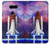 S3913 Colorful Nebula Space Shuttle Case For LG V30, LG V30 Plus, LG V30S ThinQ, LG V35, LG V35 ThinQ