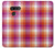 S3941 LGBT Lesbian Pride Flag Plaid Case For LG G8 ThinQ