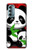 S3929 Cute Panda Eating Bamboo Case For Motorola Moto G Stylus 5G (2022)