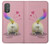 S3923 Cat Bottom Rainbow Tail Case For Motorola Moto G Power 2022, G Play 2023
