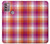 S3941 LGBT Lesbian Pride Flag Plaid Case For Motorola Moto G30, G20, G10