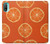 S3946 Seamless Orange Pattern Case For Motorola Moto E20,E30,E40