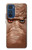 S3940 Leather Mad Face Graphic Paint Case For Motorola Edge 30