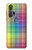 S3942 LGBTQ Rainbow Plaid Tartan Case For Motorola Edge+